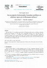 Research paper thumbnail of An asymptotic holomorphic boundary problem on arbitrary open sets in Riemann surfaces