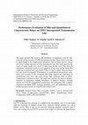 Research paper thumbnail of Performance Evaluation of Mho and Quadrilateral Characteristic Relays on UPFC Incorporated Transmission Line