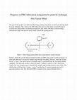 Research paper thumbnail of Progress on FBG fabrication using point by point by technique