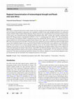 Research paper thumbnail of Regional characterisation of meteorological drought and floods over west Africa