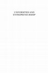 Research paper thumbnail of Universities and Entrepreneurship: Meeting the Educational and Social Challenges