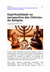 Research paper thumbnail of Espiritualidade na perspectiva das ciencias da religiao rev senso