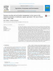 Research paper thumbnail of Nutrient recycling and soil fertility management in the course of the industrial transition of traditional, organic agriculture: The case of Bruck estate, 1787–1906