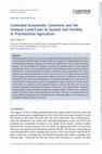 Research paper thumbnail of Contested Grasslands: Commons and the Unequal Land-Costs to Sustain Soil Fertility in Preindustrial Agriculture