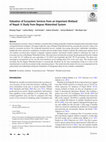 Research paper thumbnail of Valuation of Ecosystem Services from an Important Wetland of Nepal: A Study from Begnas Watershed System