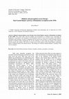 Research paper thumbnail of Mindsets and perceptions across Europe: Karl Gustaf Idman’s portray of Romanian corruption in the 1930s