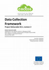 Research paper thumbnail of Data collection framework: project deliverable D4.1, revision 2