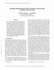 Research paper thumbnail of Modelling and Reasoning for Indirect Sensing over Discrete-time via Markov Logic Networks