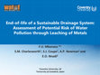 Research paper thumbnail of End-of-life of a Sustainable Drainage System: Assessment of Potential Risk of Water Pollution through Leaching of Metals