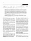 Research paper thumbnail of Comparison of OSCE Scores of Surgical Clinical Education after Face-to-face vs. Blended Learning Methods among undergraduate medical students