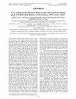 Research paper thumbnail of A ray of hope in the darkness: What we have learned from Yangtze giant soft-shell turtle Rafetus swinhoei (Gray, 1873) conservation?