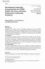 Research paper thumbnail of Developing Leadership Competencies for STEM Fields: The Case of Purdue Polytechnic Leadership Academy