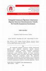 Research paper thumbnail of Pedagojik Formasyon Öğretmen Adaylarının Öğretim Sürecinin Düzenlenmesine Yönelik Öz-Yeterlik İnançlarının İncelenmesi