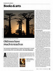 Research paper thumbnail of Old Trees Have Much To Teach Us: Review of "Elderflora: A Modern History of Ancient Trees" by Jared Farmer