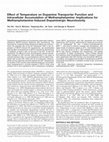 Research paper thumbnail of Effect of Temperature on Dopamine Transporter Function and Intracellular Accumulation of Methamphetamine: Implications for Methamphetamine-Induced Dopaminergic Neurotoxicity