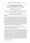 Research paper thumbnail of Future of Religious Faith the Case of Present-Day Slovakia