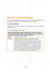 Research paper thumbnail of Appendix 1. Annotated bibliography