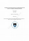 Research paper thumbnail of The impact of risk and time preferences on smoking behaviour in the context of a contingency management programme