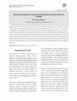 Research paper thumbnail of Teacher Recruitment, Motivation and Retention at Rural Schools in Namibia