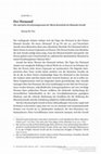 Research paper thumbnail of Der Niemand. Der narrative Erscheinungsraum der Menschenwürde bei Hannah Arendt, in: Non-Person: Grenzen des Humanen in Literatur, Kultur und Medien, hrsg. Stephanie Catani, Stephanie Waldow, München: Fink 2020, S. 31–44.