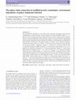 Research paper thumbnail of The Galaxy Halo Connection in Modified Gravity Cosmologies: Environment Dependence of Galaxy Luminosity function