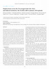 Research paper thumbnail of Displacement across the Trecastagni Fault (Mt. Etna) and induced seismicity: the October 2009 to January 2010 episode