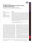 Research paper thumbnail of Tilt signals at Mount Melbourne, Antarctica: evidence of a shallow volcanic source