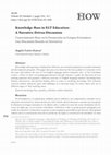 Research paper thumbnail of Knowledge-Base in ELT Education: A Narrative-Driven Discussion