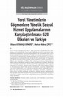 Research paper thumbnail of Yerel Yönetimlerin Göçmenlere Yönelik Sosyal Hizmet Uygulamalarının Karşılaştırılması: G20 Ülkeleri ve Türkiye