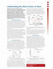 Research paper thumbnail of Understanding the effect of stress on fibres