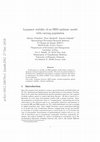 Research paper thumbnail of Lyapunov Stability of an Sirs Epidemic Model with Varying Population: Ecological vs Physical Approaches