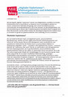 Research paper thumbnail of "Digitaler Taylorismus": Arbeitsorganisation und Arbeitsdruck im Verteilzentrum (A&W-Blog, 2022)