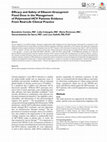 Research paper thumbnail of Efficacy and Safety of Elbasvir-Grazoprevir Fixed Dose in the Management of Polytreated HCV Patients: Evidence From Real-Life Clinical Practice