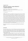 Research paper thumbnail of Deterrence and fare evasion: Results of a natural experiment