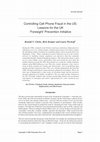 Research paper thumbnail of Controlling Cell Phone Fraud in the US: Lessons for the UK ‘Foresight’ Prevention Initiative