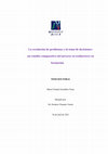 Research paper thumbnail of La resolución de problemas y la toma de decisiones: un estudio comparativo del proceso en traductores en formación