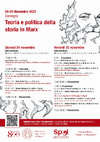 Research paper thumbnail of Teoria e politica della storia in Marx