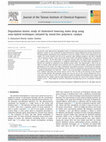 Research paper thumbnail of Degradation kinetic study of cholesterol lowering statin drug using sono-hybrid techniques initiated by metal-free polymeric catalyst