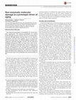 Research paper thumbnail of Non-enzymatic molecular damage as a prototypic driver of aging