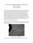 Research paper thumbnail of Micromachining technology development and Fiber bragg grating fabrication using femto-second laser