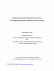 Research paper thumbnail of Synthesizing Marxism and Mainstream Economics: Technological Development and Ethical Political Economy