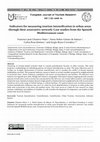 Research paper thumbnail of Indicators for measuring tourism intensification in urban areas through their associative network: Case studies from the Spanish Mediterranean coast