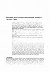 Research paper thumbnail of Smart Solar Micro-exchangers for Sustainable Mobility of University Camps