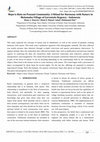 Research paper thumbnail of Mopo'a Huta on Peasant Community: A Ritual for Harmony with Nature in Molamahu Village of Gorontalo Regency - Indonesia