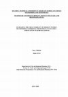 Research paper thumbnail of Göçmen Kadınların Kentsel Hareketliliğinin Arttırılması: Berlin’den İstanbul’a Deneyim Transferi - kurfalı, Kartal’da Bir Pilot Çalışma