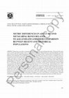 Research paper thumbnail of Metric Differences in adult second Metacarpal Bones related to Age-at-Death and their Comparison between Recent and Historical Populations. Anthropologie (Brno) 60, 2, 265-303.