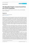 Research paper thumbnail of Rothman, B.K., The Biomedical Empire: Lessons Learned from the COVID-19 Pandemic. Stanford: Stanford University Press. 2021. 164pp $14.00 (pbk) ISBN 978-1-5036-2881-6