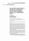 Research paper thumbnail of Evaluating a Mixed-Reality 3D Virtual Campus with Big Data and Learning Analytics: A Transversal Study