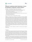 Research paper thumbnail of Authentic Leadership and Job Satisfaction: A Fuzzy-Set Qualitative Comparative Analysis (fsQCA)