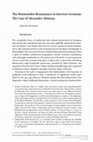 Research paper thumbnail of The Maimonides Renaissance in Interwar Germany: The Case of Alexander Altmann